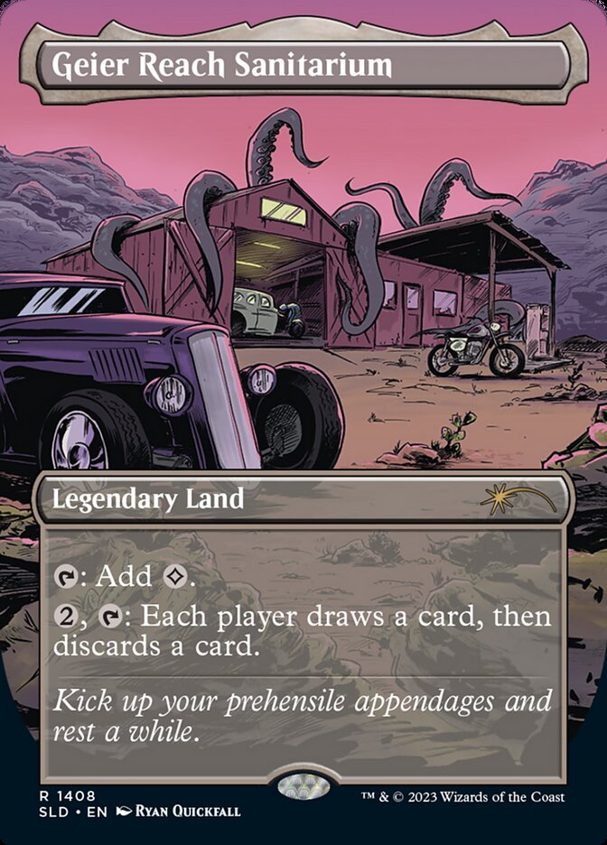 Sanatório da Cordilheira de Geier / Geier Reach Sanitarium - Magic: The Gathering - MoxLand