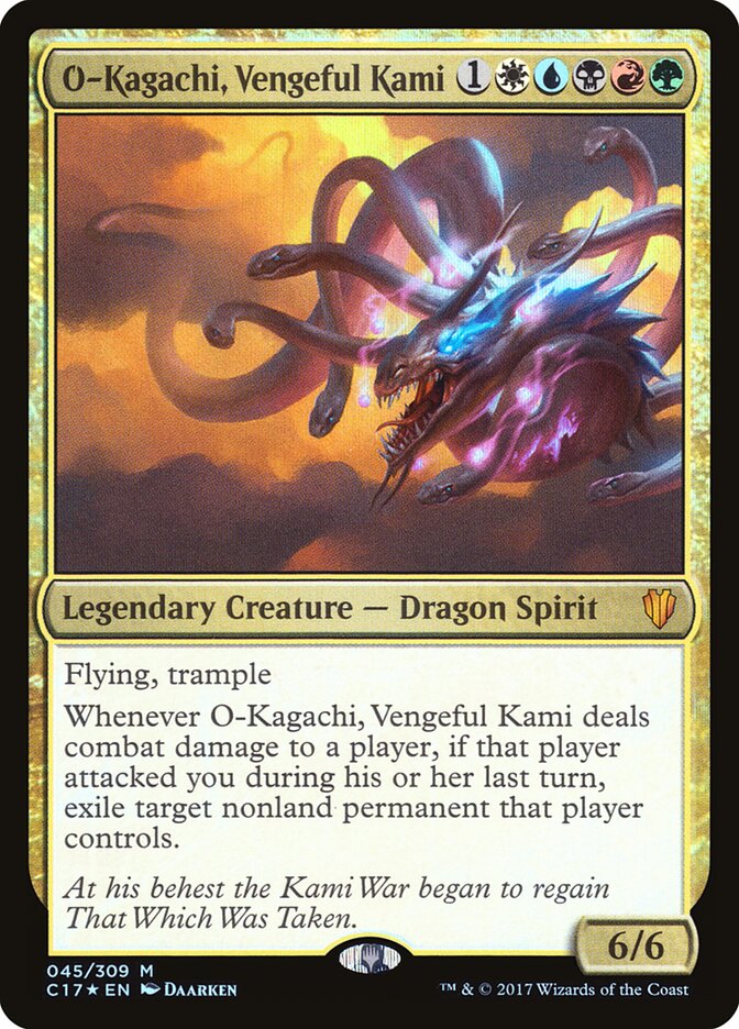 O-Kagashi, Kami Vingativo / O-Kagachi, Vengeful Kami - Magic: The Gathering - MoxLand