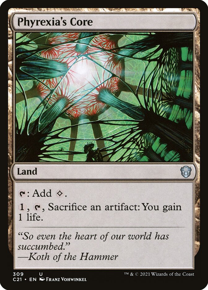 Núcleo de Phyrexia / Phyrexia's Core - Magic: The Gathering - MoxLand