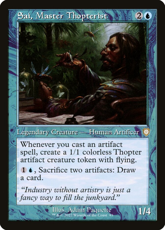 Sai, Topterista Mestre / Sai, Master Thopterist - Magic: The Gathering - MoxLand