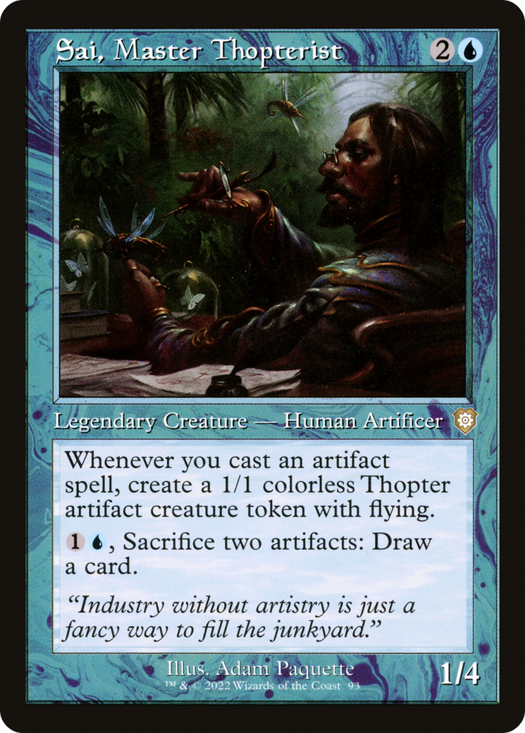 Sai, Topterista Mestre / Sai, Master Thopterist - Magic: The Gathering - MoxLand