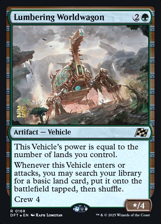 Lumbering Worldwagon - Magic: The Gathering - MoxLand