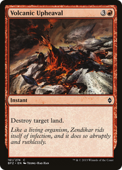 Sublevação Vulcânica / Volcanic Upheaval - Magic: The Gathering - MoxLand