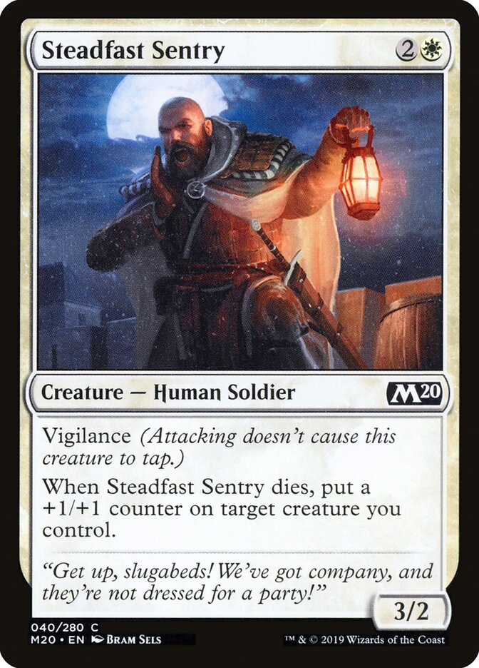 Sentinela Resoluto / Steadfast Sentry - Magic: The Gathering - MoxLand