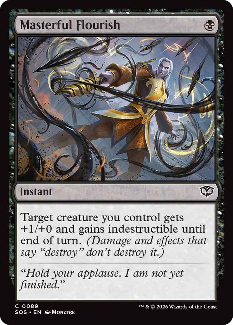Masterful Flourish - Magic: The Gathering - MoxLand