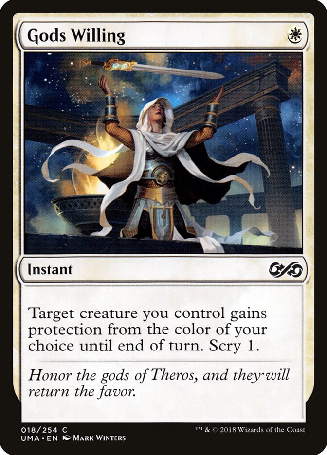 Vontade dos Deuses / Gods Willing - Magic: The Gathering - MoxLand