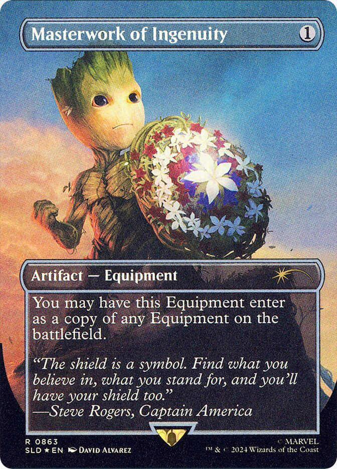 Obra-prima da Engenhosidade / Masterwork of Ingenuity - Magic: The Gathering - MoxLand
