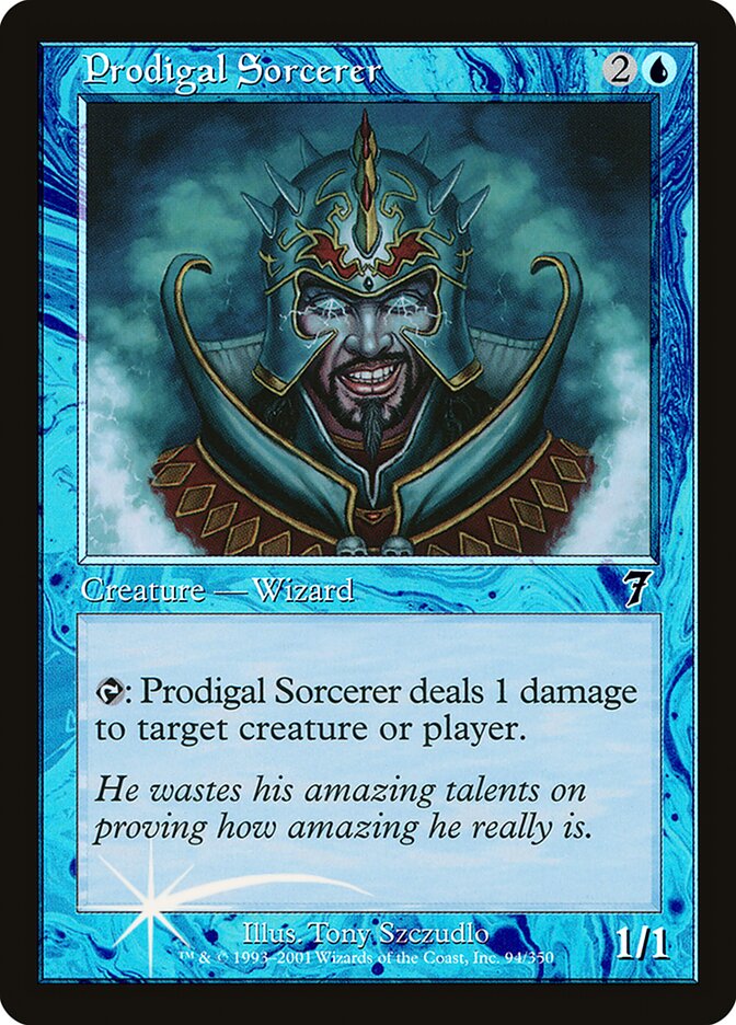 Feiticeiro Pródigo / Prodigal Sorcerer - Magic: The Gathering - MoxLand