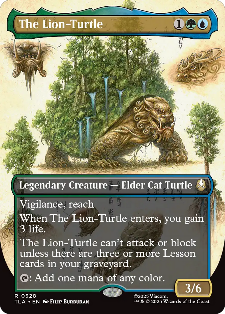 A Tartaruga-leão / The Lion-Turtle - Magic: The Gathering - MoxLand