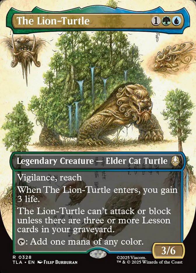 A Tartaruga-leão / The Lion-Turtle - Magic: The Gathering - MoxLand