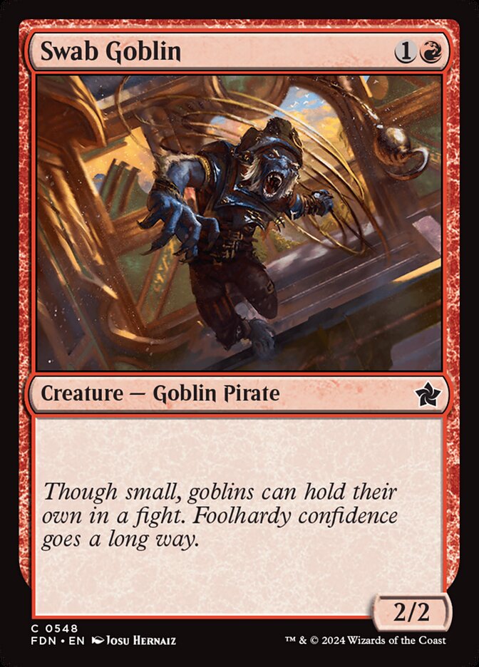 Goblin Marujo / Swab Goblin - Magic: The Gathering - MoxLand