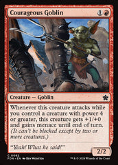 Goblin Corajoso / Courageous Goblin - Magic: The Gathering - MoxLand