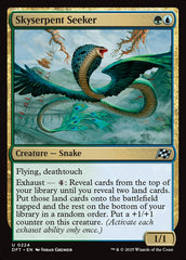 Aerosserpente Buscadora / Skyserpent Seeker - Magic: The Gathering - MoxLand