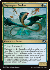 Aerosserpente Buscadora / Skyserpent Seeker - Magic: The Gathering - MoxLand