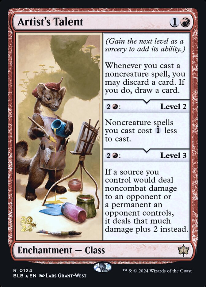 Artist's Talent - Magic: The Gathering - MoxLand
