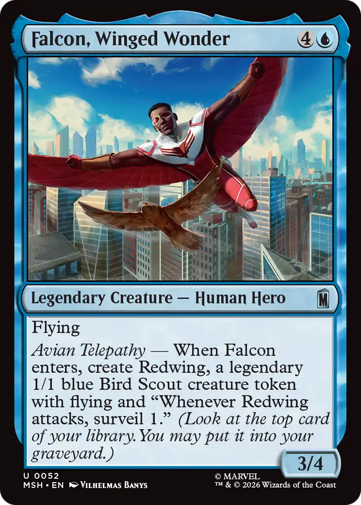 Falcon, Winged Wonder - Magic: The Gathering - MoxLand