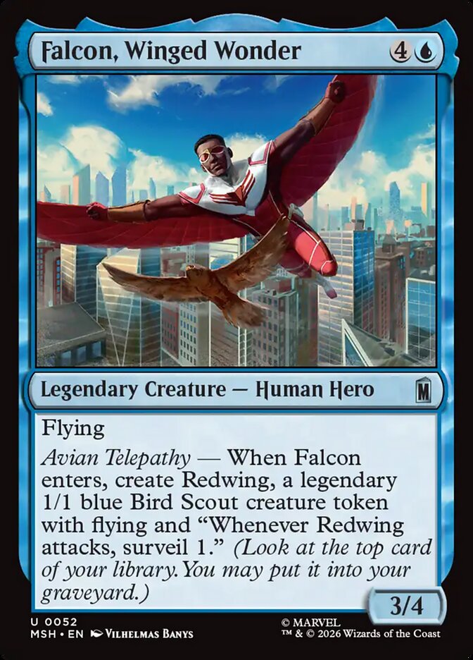 Falcon, Winged Wonder - Magic: The Gathering - MoxLand