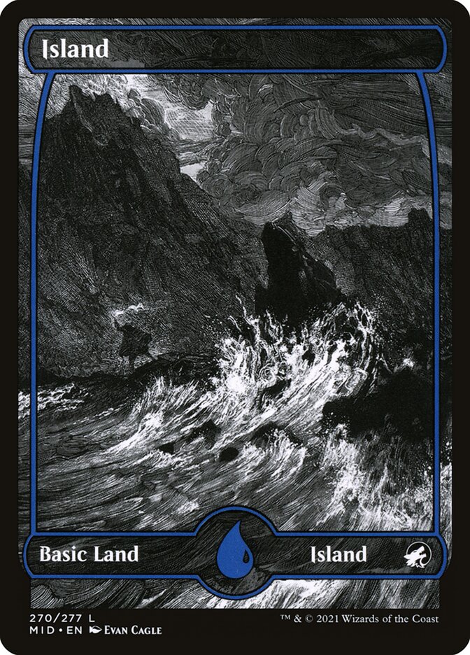 Ilha / Island - Magic: The Gathering - MoxLand