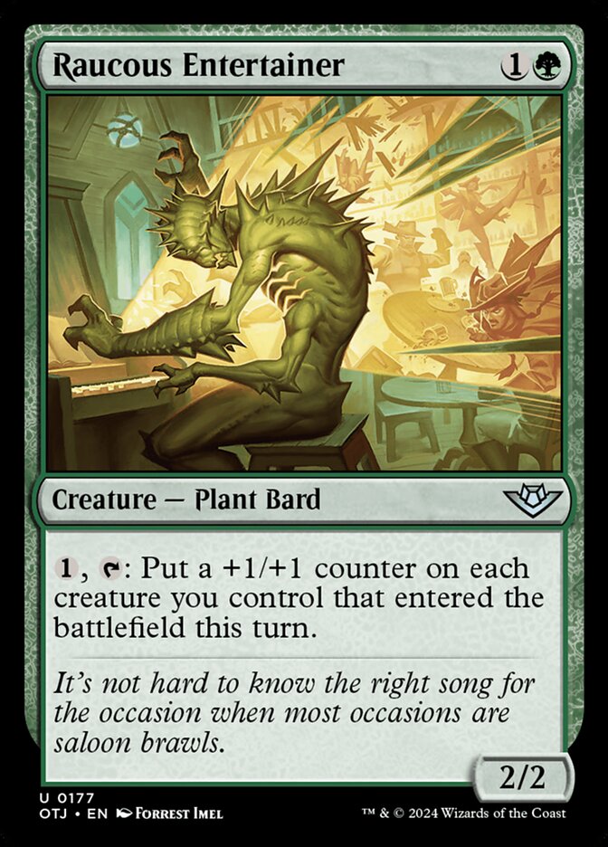 Artista Barulhento / Raucous Entertainer - Magic: The Gathering - MoxLand