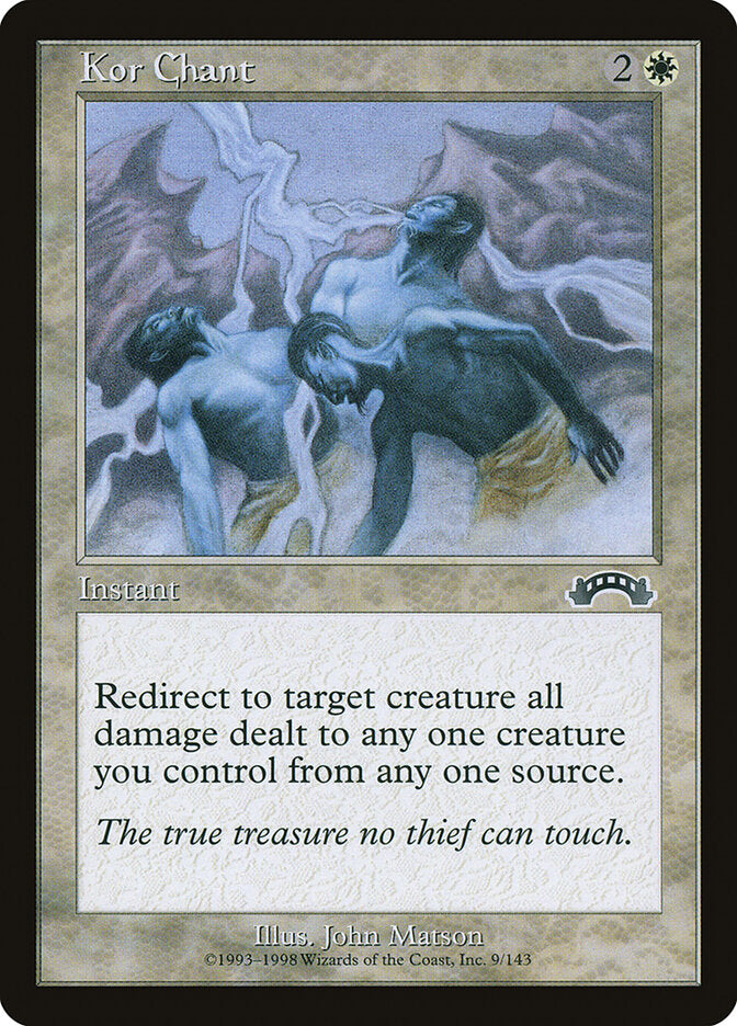 Canto de Kor / Kor Chant - Magic: The Gathering - MoxLand