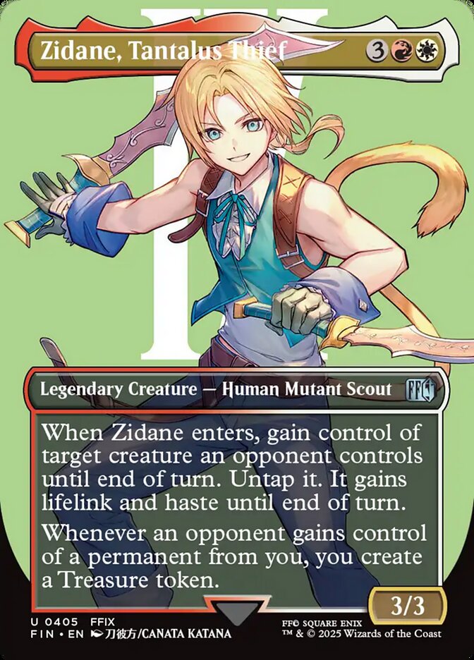 Zidane, Ladrão da Tantalus / Zidane, Tantalus Thief - Magic: The Gathering - MoxLand
