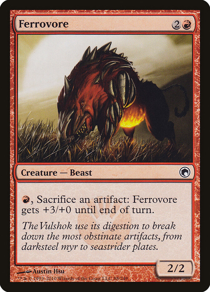 Ferrívoro / Ferrovore - Magic: The Gathering - MoxLand
