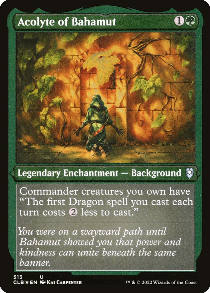 Acólito de Bahamut / Acolyte of Bahamut - Magic: The Gathering - MoxLand