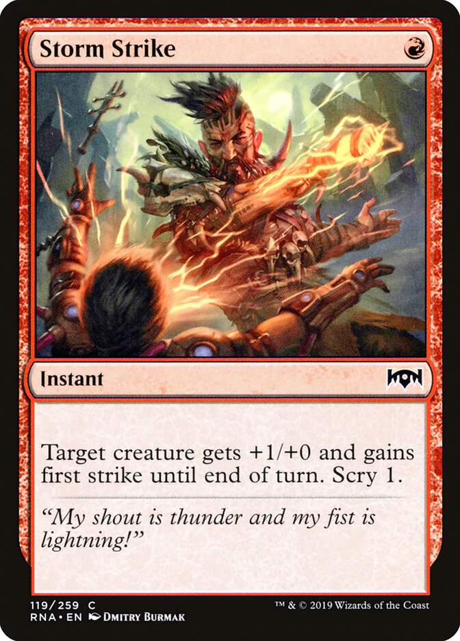 Golpe da Tempestade / Storm Strike - Magic: The Gathering - MoxLand