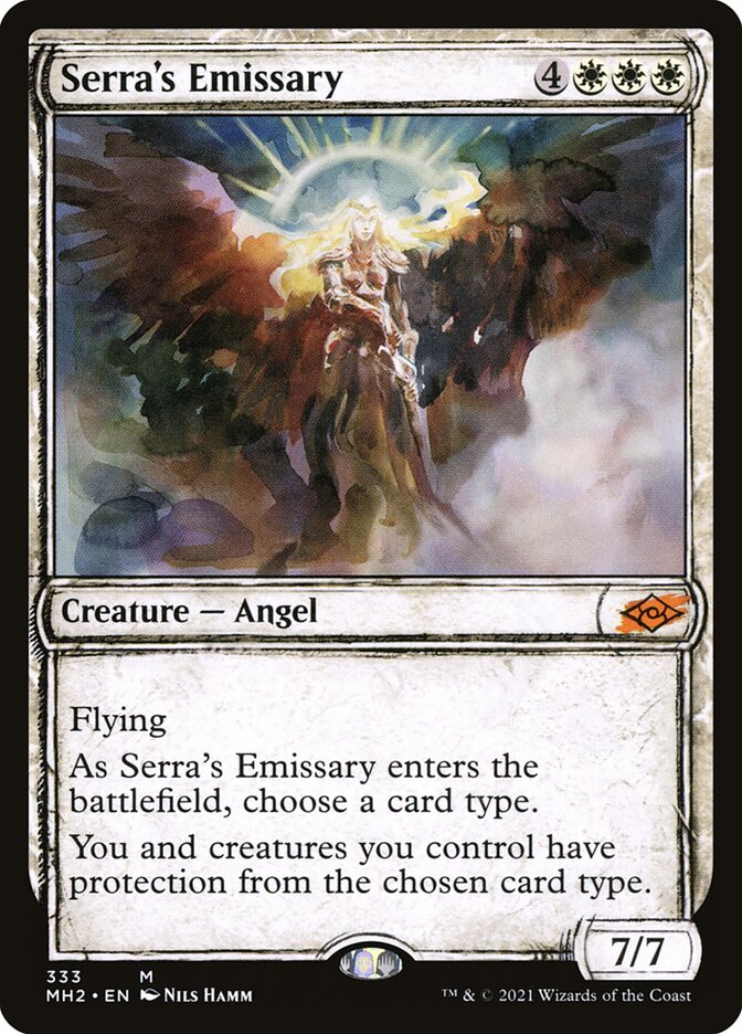 Emissária de Serra / Serra's Emissary - Magic: The Gathering - MoxLand