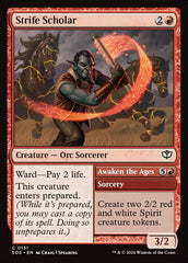 Strife Scholar - Magic: The Gathering - MoxLand