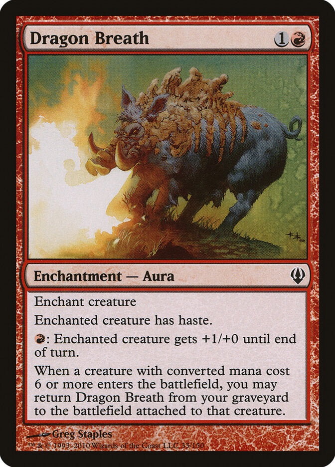 Hálito de Dragão / Dragon Breath - Magic: The Gathering - MoxLand