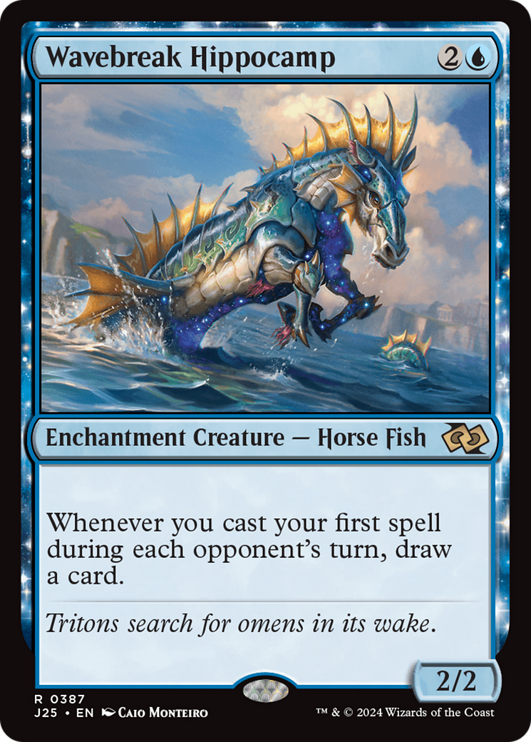 Hipocampo da Arrebentação / Wavebreak Hippocamp - Magic: The Gathering - MoxLand