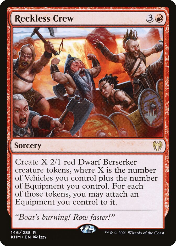 Tripulação Imprudente / Reckless Crew - Magic: The Gathering - MoxLand