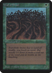 Barreira de Madeira / Wall of Wood - Magic: The Gathering - MoxLand