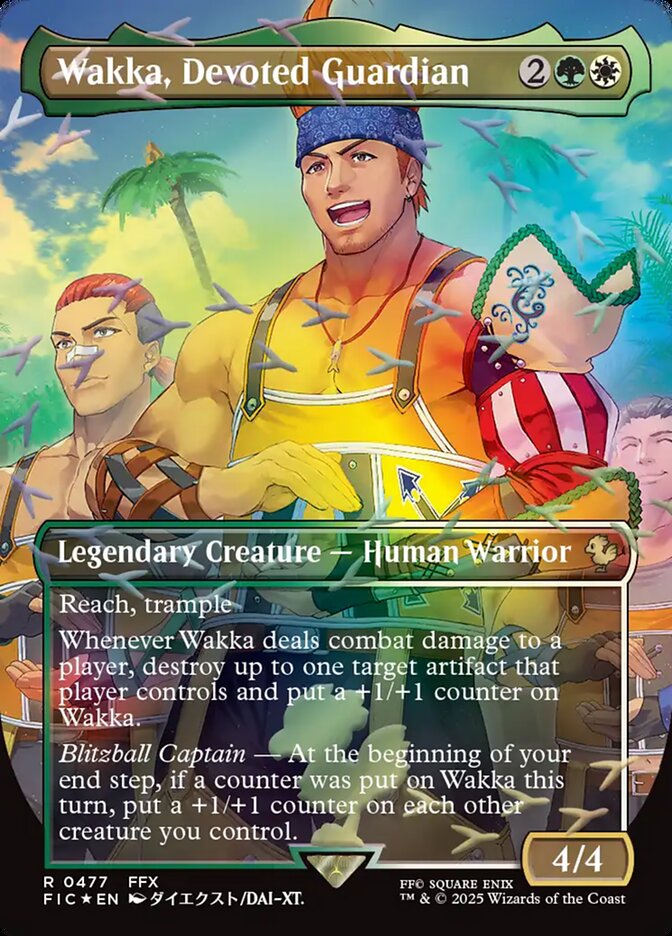 Wakka, Devoted Guardian - Magic: The Gathering - MoxLand