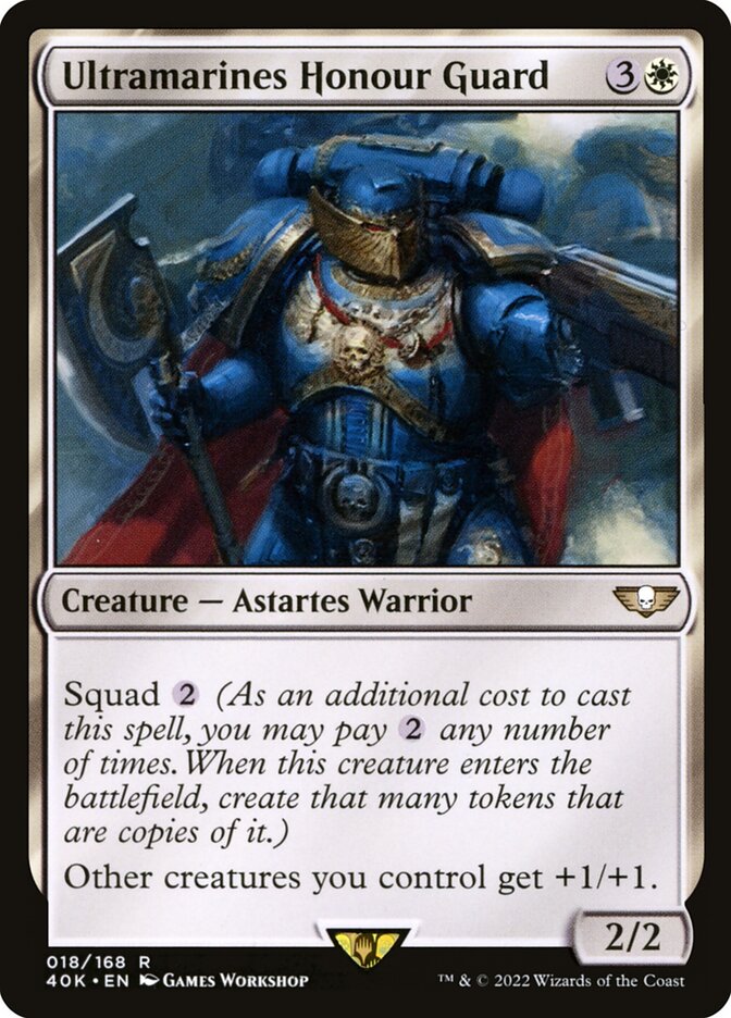 Guarda de Honra dos Ultramarines / Ultramarines Honour Guard - Magic: The Gathering - MoxLand