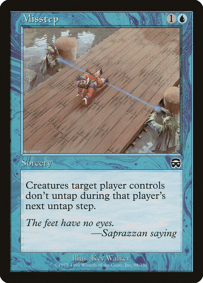 Passo em Falso / Misstep - Magic: The Gathering - MoxLand