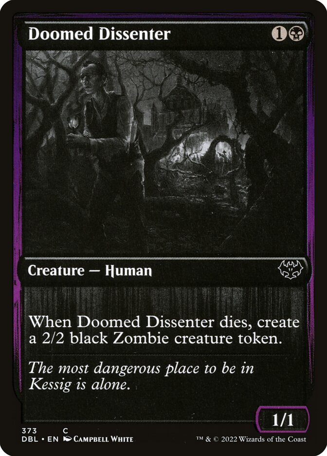 Dissidente Condenado / Doomed Dissenter - Magic: The Gathering - MoxLand