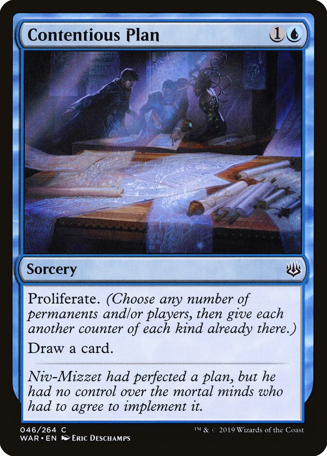 Plano Polêmico / Contentious Plan - Magic: The Gathering - MoxLand