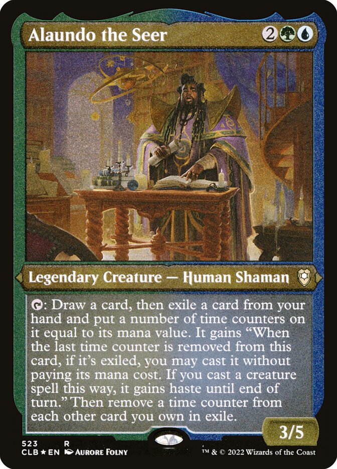 Filhote de Urso-coruja / Alaundo the Seer - Magic: The Gathering - MoxLand