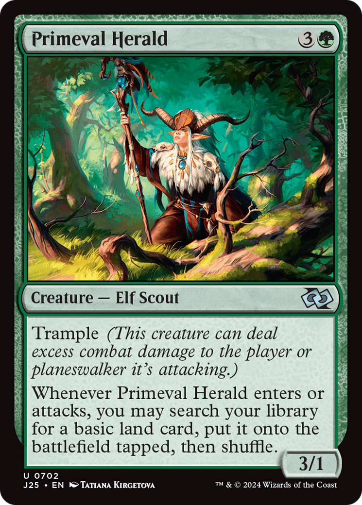 Primeval Herald / Primeval Herald - Magic: The Gathering - MoxLand