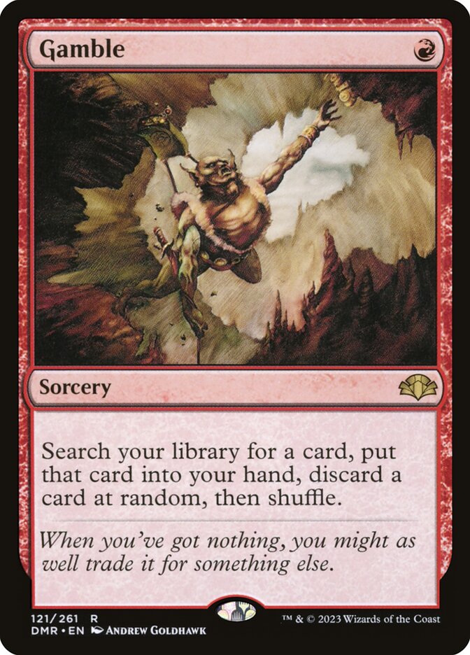 Transação Aleatória / Gamble - Magic: The Gathering - MoxLand