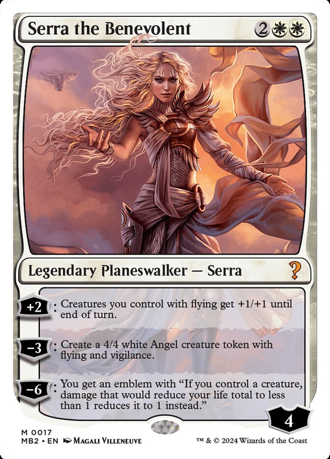 Serra, a Benevolente / Serra the Benevolent - Magic: The Gathering - MoxLand