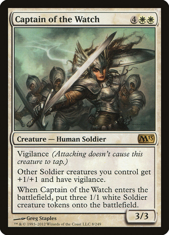 Capitão da Vigilância / Captain of the Watch - Magic: The Gathering - MoxLand
