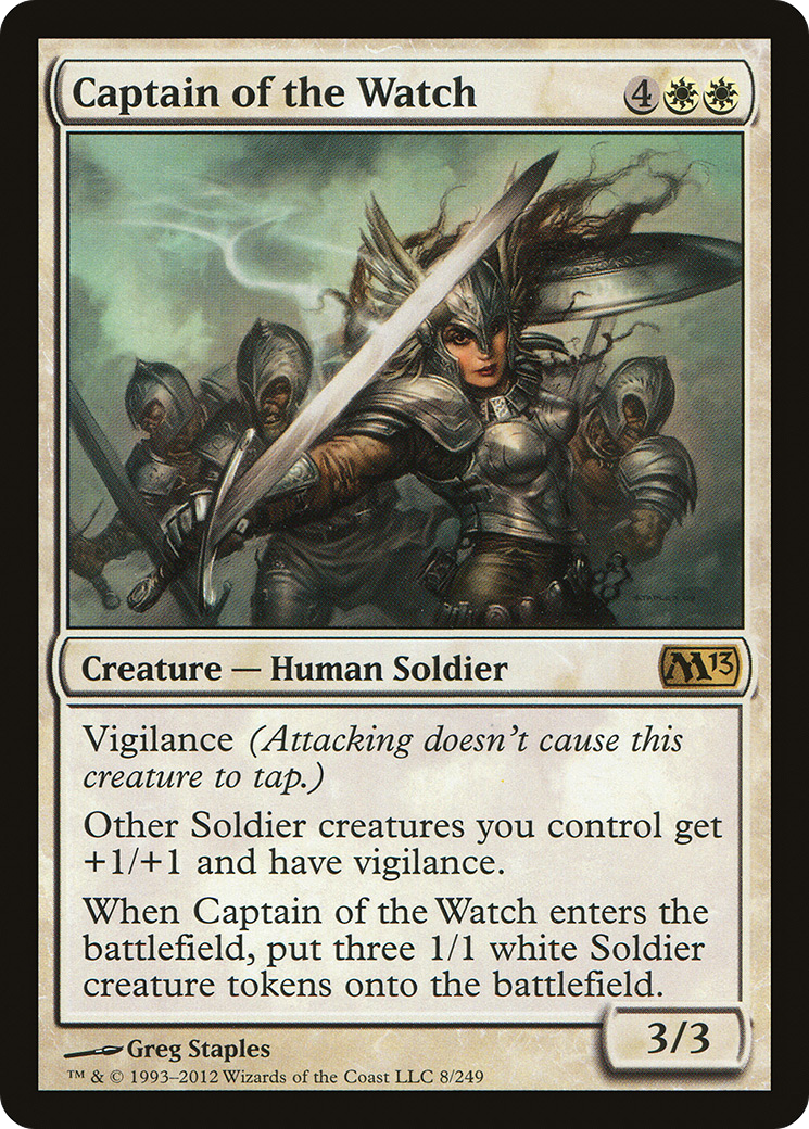 Capitão da Vigilância / Captain of the Watch - Magic: The Gathering - MoxLand