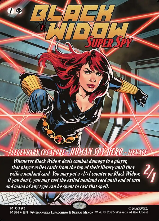 Black Widow, Super Spy - Magic: The Gathering - MoxLand