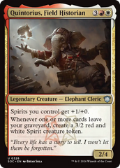 Quintorius, Historiador de Campo / Quintorius, Field Historian - Magic: The Gathering - MoxLand
