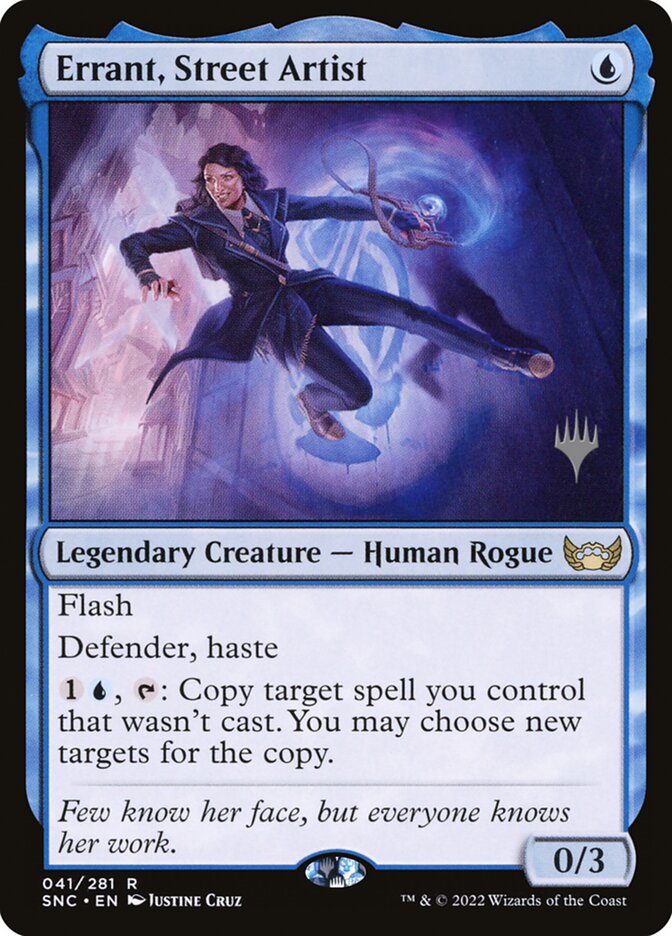 Vagante, Artista de Rua / Errant, Street Artist - Magic: The Gathering - MoxLand