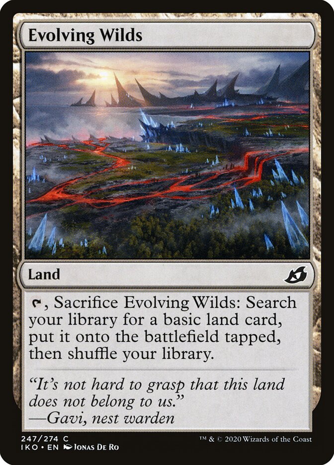 Terras em Desenvolvimento / Evolving Wilds - Magic: The Gathering - MoxLand