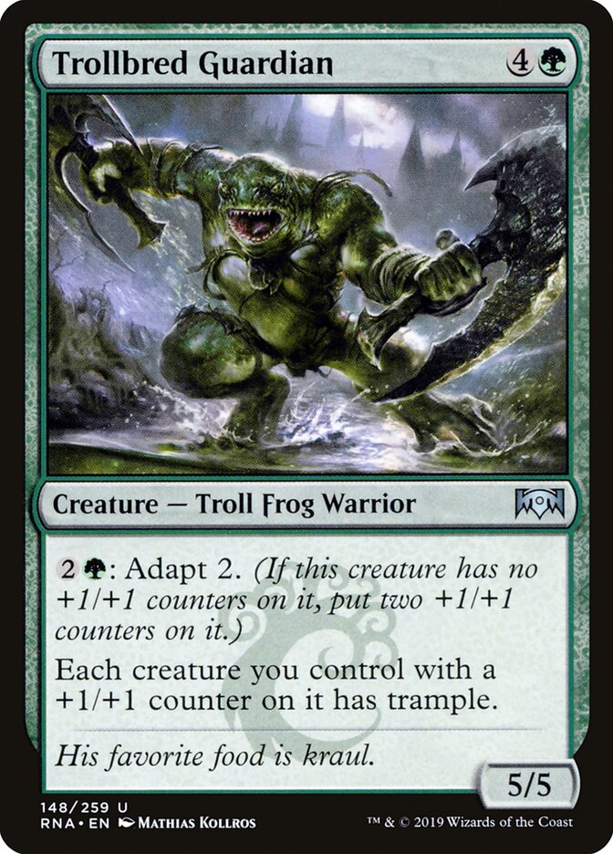 Guardião Trólico / Trollbred Guardian - Magic: The Gathering - MoxLand